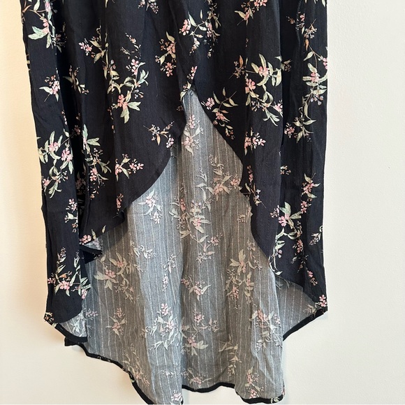 American Eagle Floral Printed High Low Skirt - Picture 7 of 9